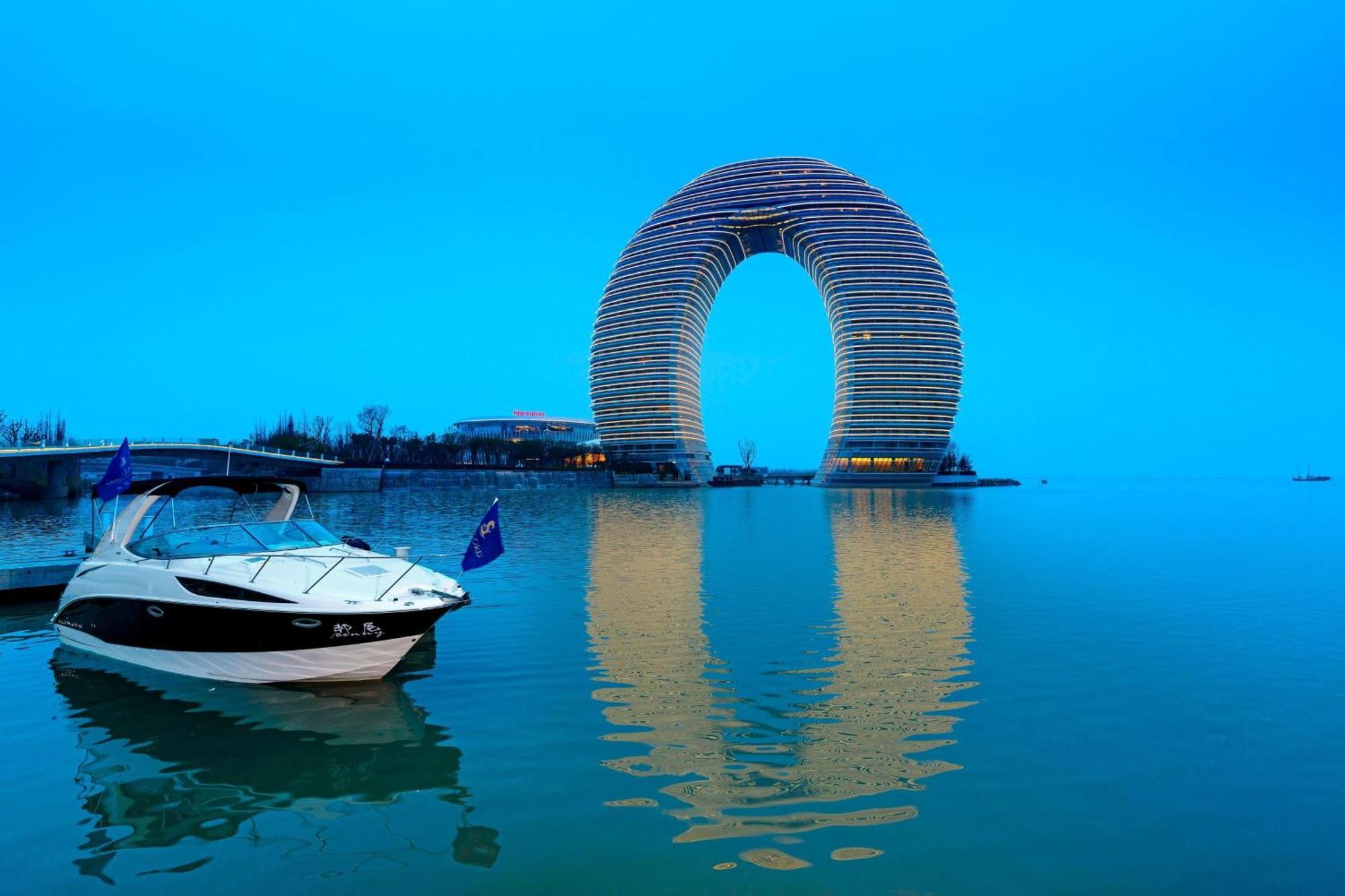 Sheraton Huzhou Taihu Lake Hot Spring Resort & Spa Dış mekan fotoğraf