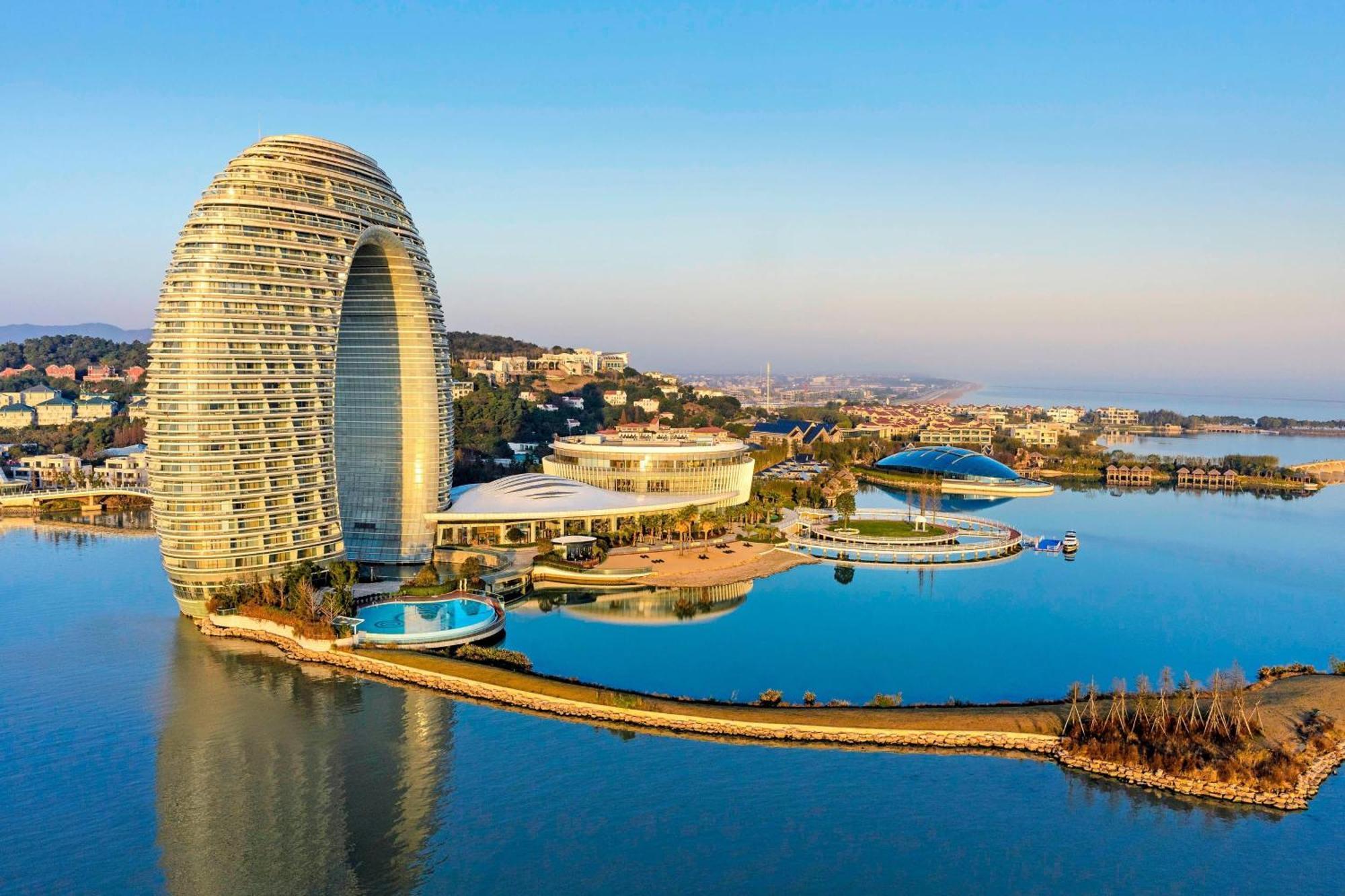 Sheraton Huzhou Taihu Lake Hot Spring Resort & Spa Dış mekan fotoğraf