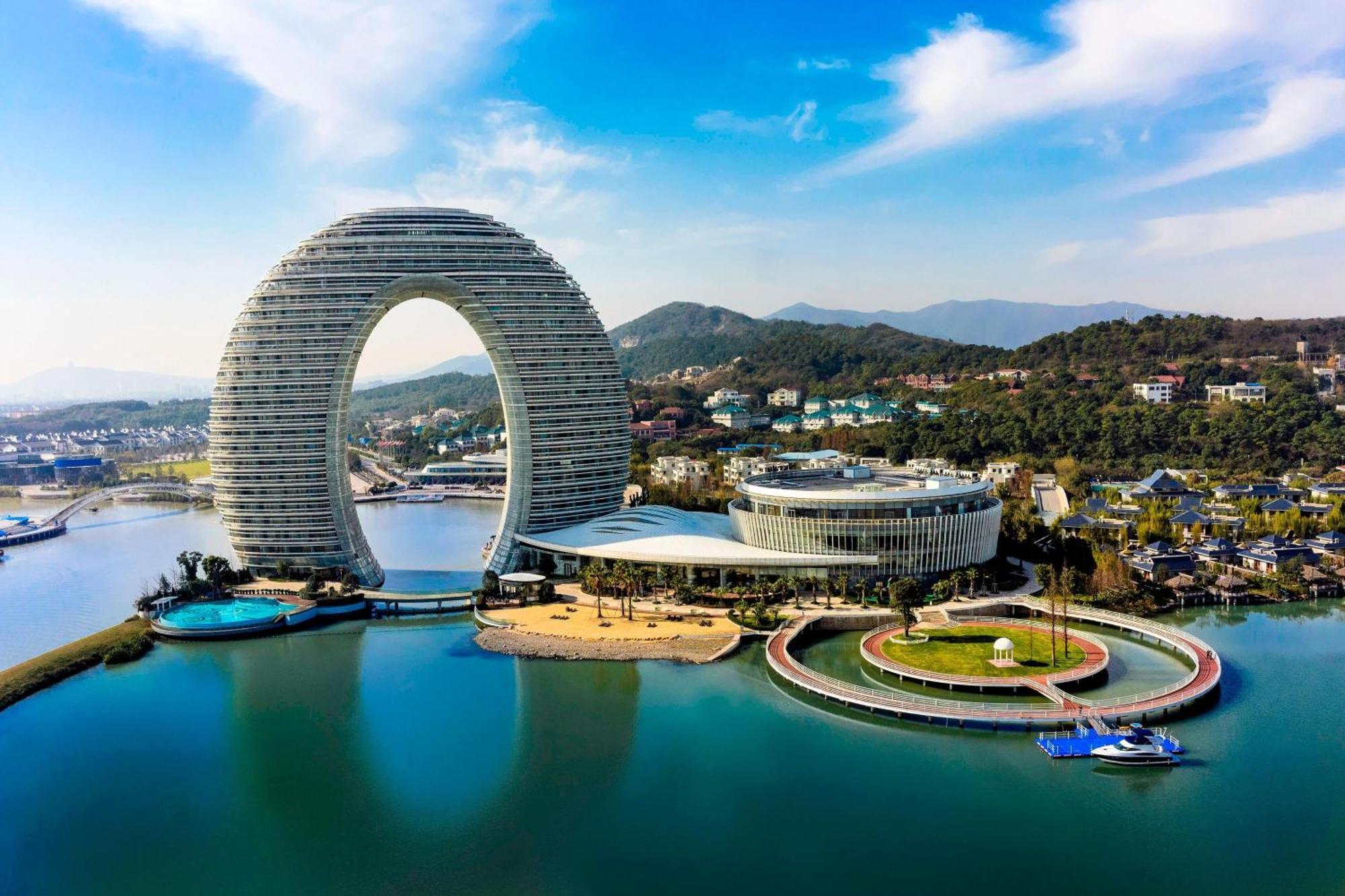 Sheraton Huzhou Taihu Lake Hot Spring Resort & Spa Dış mekan fotoğraf