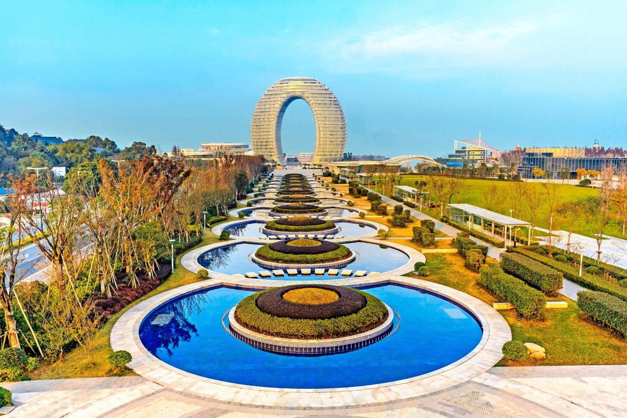 Sheraton Huzhou Taihu Lake Hot Spring Resort & Spa Dış mekan fotoğraf